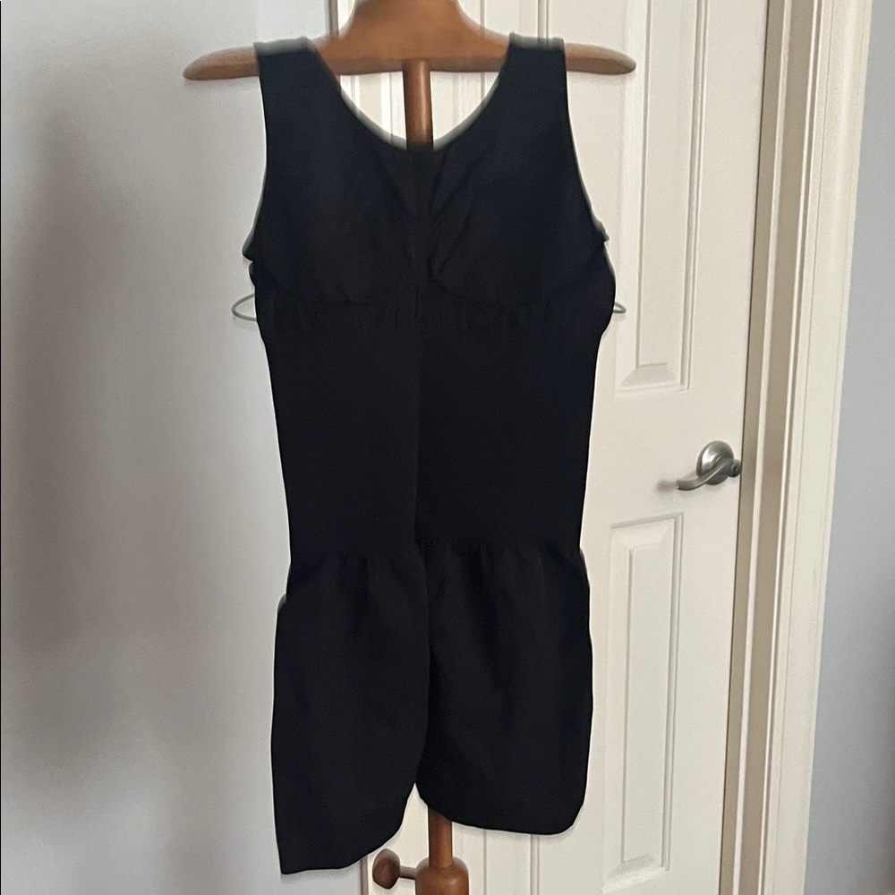 Black Sleeveless Romper